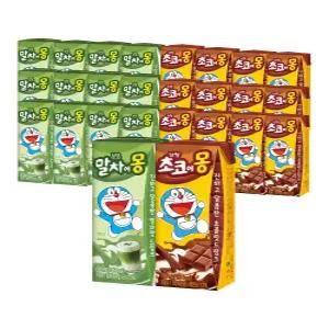 남양 초코에몽 190ml 12팩 + 말차에몽 190ml 12팩