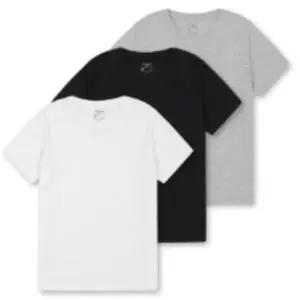 [폴햄키즈]면100 코튼 기본 3팩 반팔티 pkg5tr3810 DG