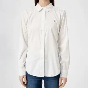 여성 스트레치 옥스포드 레귤러 셔츠 화이트 T22D6WSH01CWT2