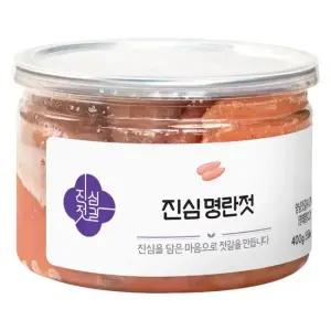 진심젓갈 백명란젓 400g*2개