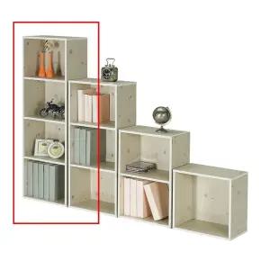 책장 SB 프리미엄 워시 4단 공간박스/완제품배송/책장/수납