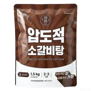 진한식품 바른 압도적 소갈비탕 1.5kg 1개
