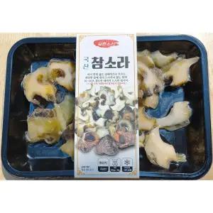 냉동 국산 참소라 200g 자숙 소라살 손질 찜 소주안주