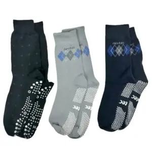 [일반구매] 국산 남자 성인 미끄럼방지양말 NEO-3 4계절 여름 할아버지 노인양말