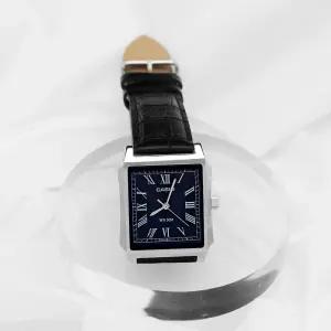 카시오 MTP-B190L-2B 클래식 사각 메탈 남자 손목 시계 선물