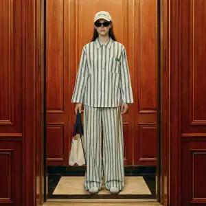 [오르시떼](센텀시티점)남녀공용 H104 모스미어 긴소매 파자마 세트