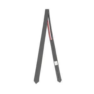 [톰브라운] MNL001A 00626 035 스트라이프 삼선탭 그로그랭 트윌 넥타이