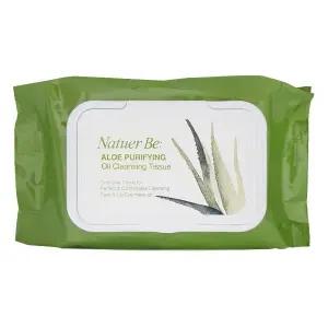 네추어 비 알로에 퓨리파잉 오일 클렌징 티슈 60매