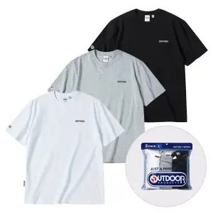 [아웃도어프로덕트](신세계 사우스시티)로고 3팩 티셔츠 (WO336UCSSZ80)