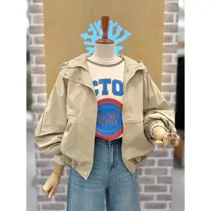 [레코브](타임스퀘어점패션관)트리밍 장식 후드점퍼 (LC61F3JP506C)