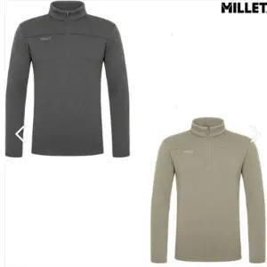 [밀레](마산점)남성 겨울 따뜻한 원단 집업 티셔츠 써말 지업 (정상가: 109,000원)