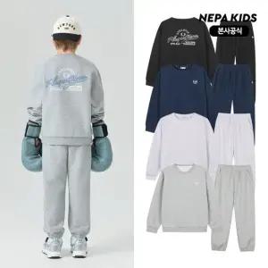 [네파키즈/택가89,000] 26SS 신상 KMC5952 에센셜 맨투맨 트레이닝세트 본사직영