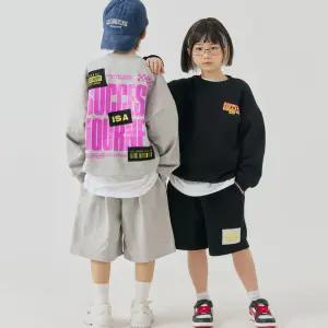 맨투맨 반바지 데일리 상하복 아동 유아 주니어 성인 쎄쎄 반바지 상하 세트