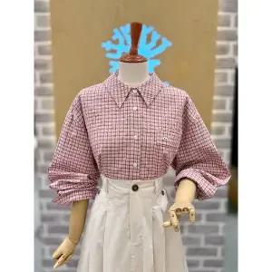 [레코브](신세계 사우스시티)잔체크 카라 셔츠 (LC61F4NB516X)