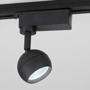 예도 ks led 원볼 스포트 레일 조명 cob 8w 360도 플리커프리 주광색 전구색