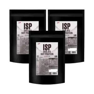 SP스포츠 ISP 식물성 단백질쉐이크 분리대두단백질 흑임자맛 1.2kg x 3개