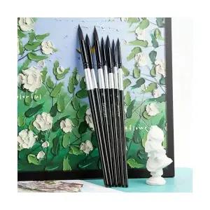 블랙 수채화 붓세트(7종)