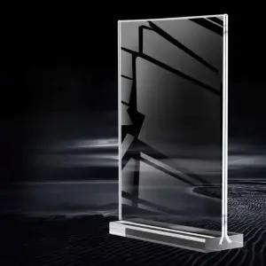 윈코 Y자 A4 스탠드형 아크릴꽂이 POP 안내 메뉴판 보드 사무실 거치대 게시판