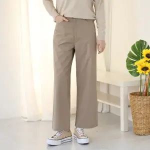 [웬디즈갤러리]스텔로 스티치 일자 팬츠 /여성 세미 와이드 데일리 UPT101