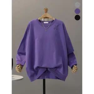 [모노시크]로우디 포인트 레터링 맨투맨 MNTG542_P416931434