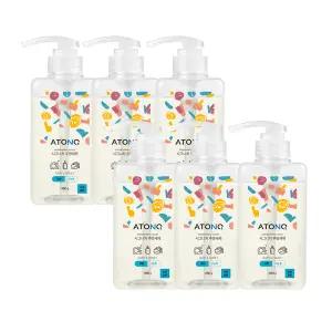 [아토앤오투] 시그니처 주방세제 무향 본품 6개 젖병 세정제 유아식기 과일