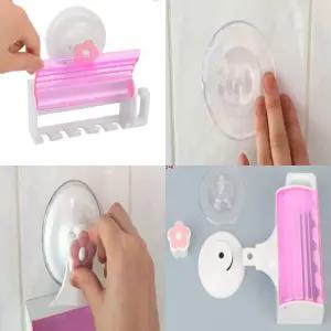 5구 흡착식칫솔걸이 욕실칫솔걸이 화장실칫솔걸이 치솔걸이 무타공칫솔걸이