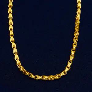 베티블루 24K 순금 클로버 꽃 방울 체인 남성 남자 금 목걸이 18.75g (5돈)