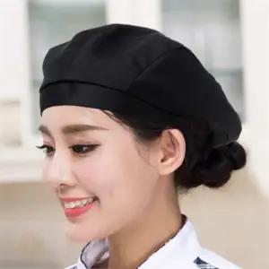 MoonH 조리모 까페모자 베레모 주방모자 블랙