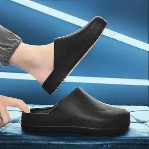 남녀공용 쿠션 슬리퍼 실내화 여름 데일리 뮬 슬리퍼 2색 WFMC5FM