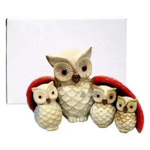 [Deco] 어미부엉이 품속 세마리 아기부엉이장식