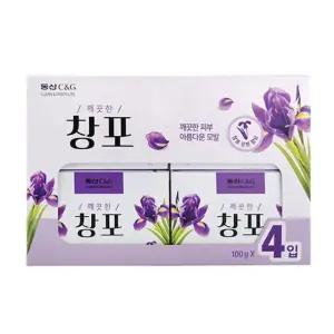 동산 창포 비누 4입 비누 세안비누 욕실비누 비누도매 도매