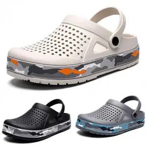 남성용 아쿠아샌들 비치슬리퍼 사무실 실내화 물놀이 워터슈즈