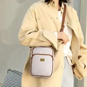 캐주얼 작은 쇼퍼백 여자 보조 숄더백 아이보리 가방