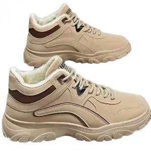 남성용 겨울 방한 부츠 퍼 안감 캐주얼 워커