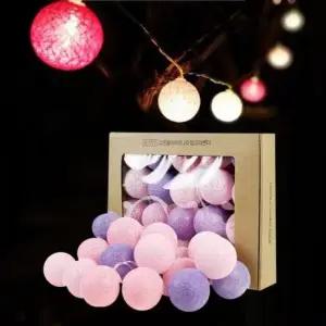 [Deco] 노메이드N7777 코튼볼라이트 20구 리모컨 캠핑전구