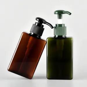 샴푸 펌핑 공병 450ml 디스펜서 헤어 케어 용기 펌프 세제 리 필통 샤워 용품 헤드