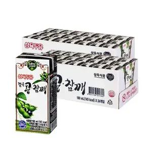 [삼육두유] 검은콩 참깨 190ml 48팩 (24팩x2)