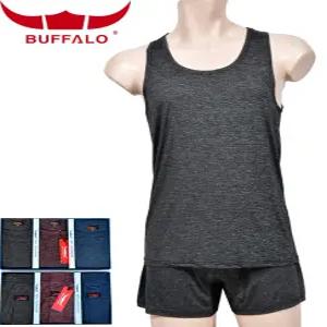 남성 사방스판 런닝 나시 사각팬티 세트 3매입