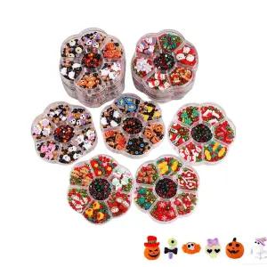 네일아트 크리스마스 할로윈데이 케릭터 파츠 세트