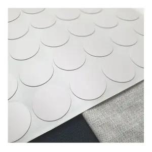 원형 못자국 커버 스티커 54p (매끈 흰색)