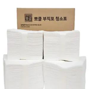 청소포 엠보싱 대형 미용실 반려견 반려동물 표준 부직포 털 다기능 사무실 300매 뽀클