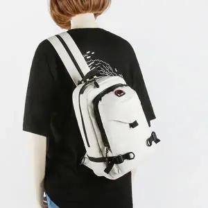 슬링백 가벼운 크로스 여행용 남녀공용 슬링백 패션 데일리 투웨이 백팩 여성 보조 가방 남성