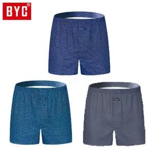 BYC 남성 60수 3매입 박서/속옷 빅사이즈 드로즈 착용감 트렁크 기능성 펜티 팬티 세트 드렁크 사각 언더웨