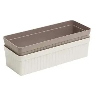 브릭스 멀티바스켓 1호(32x12.5x8cm) 수납함 정리함 바스켓 수납바구니