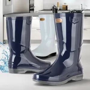 낚시고무방한발목민물 갯바위작업보생농사 신발남성미끄럼방지 논슬립남반장