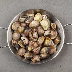 [물맛남] 남해안 왕 바지락 2kg (kg당45미내외)