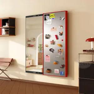 DIY 자석 슬라이딩 전신거울 비전보드 알루미늄 사진벽 인테리어