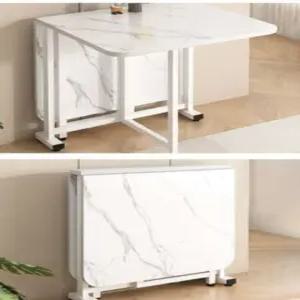 다용도 확장형 접이식 식탁 4인용 발판 북유럽 자취방