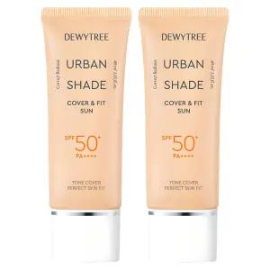 듀이트리 어반쉐이드 커버 앤 핏 선크림 SPF50+ PA++++ 2개