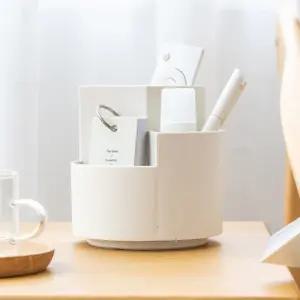 원형 회전 연필꽂이/화장품/정리함/수납함/보관함/정리대/정리/선반/진열/케이스